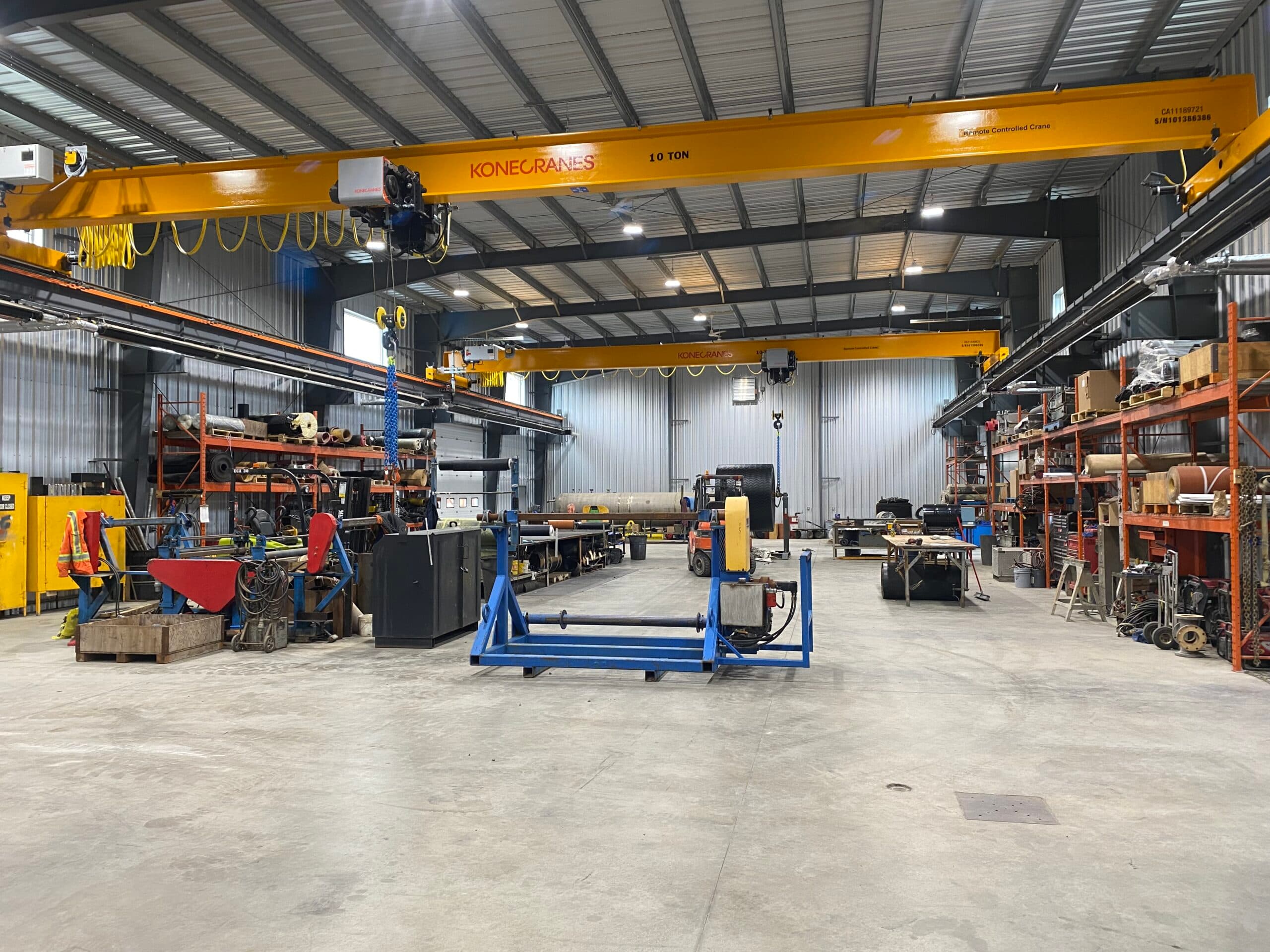 Conveyor belt in stock