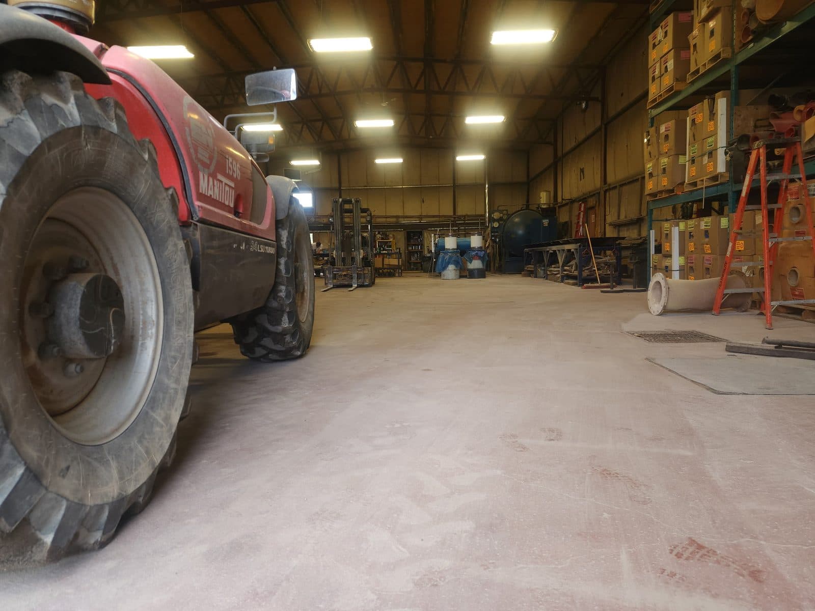 Inside the Matheson shop